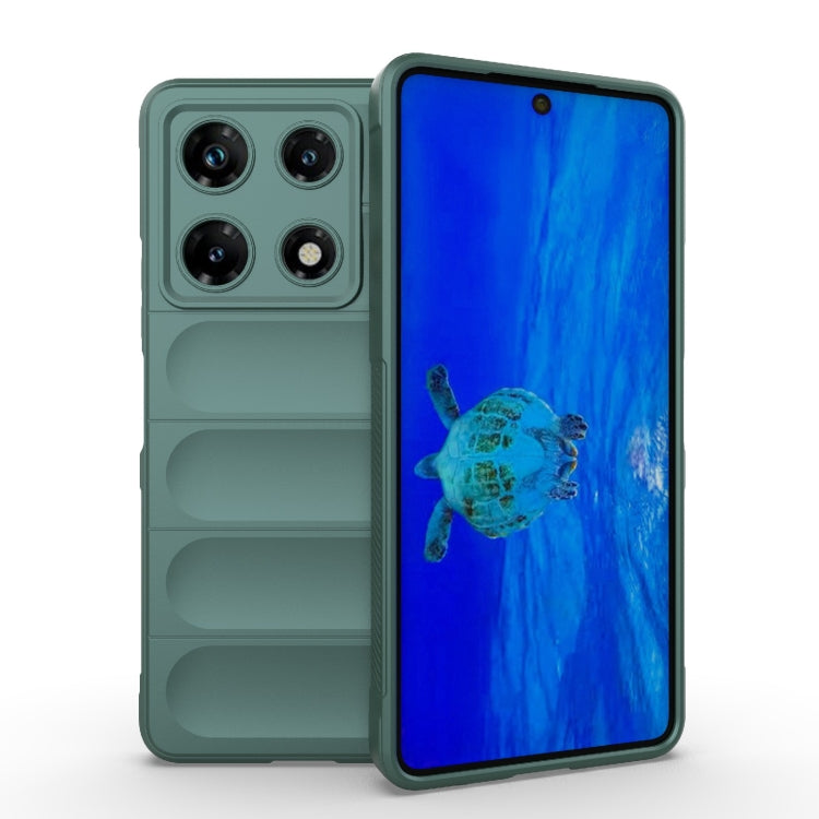 Magic Shield TPU + Flannel Phone Case, For Infinix Hot 40 Pro / Hot 40, For Infinix Smart 8, For Infinix Note 30 Pro X6788, For Infinix Note 30 4G
