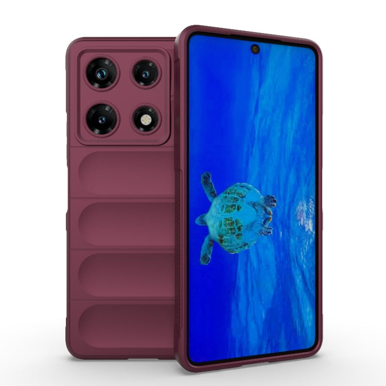 Magic Shield TPU + Flannel Phone Case, For Infinix Hot 40 Pro / Hot 40, For Infinix Smart 8, For Infinix Note 30 Pro X6788, For Infinix Note 30 4G