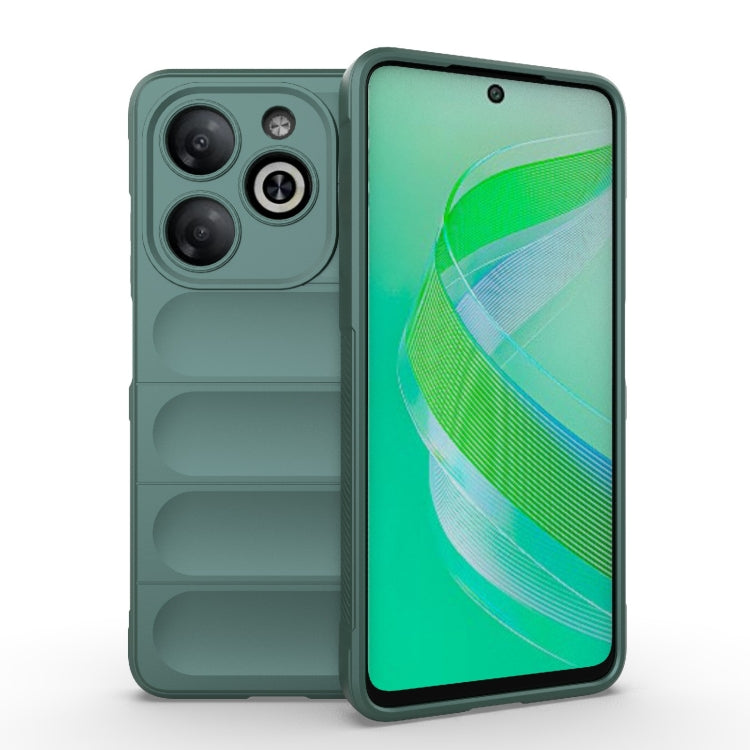 Magic Shield TPU + Flannel Phone Case, For Infinix Hot 40 Pro / Hot 40, For Infinix Smart 8, For Infinix Note 30 Pro X6788, For Infinix Note 30 4G