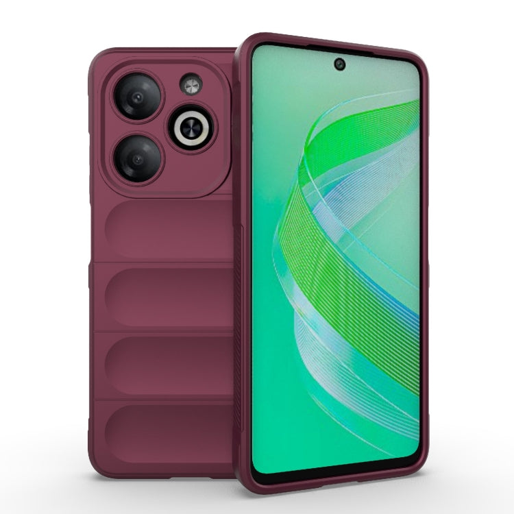 Magic Shield TPU + Flannel Phone Case, For Infinix Hot 40 Pro / Hot 40, For Infinix Smart 8, For Infinix Note 30 Pro X6788, For Infinix Note 30 4G