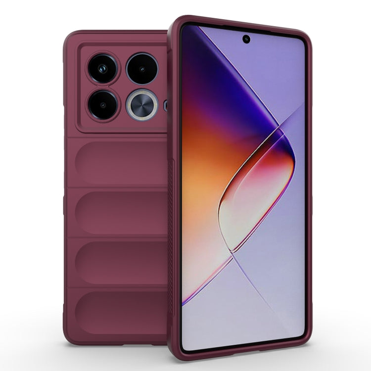 Magic Shield TPU + Flannel Phone Case, For Infinix Hot 50i 4G Global, For Infinix Zero 40 5G Global, For Infinix Note 40X 5G Global, For Infinix Note 40 5G India