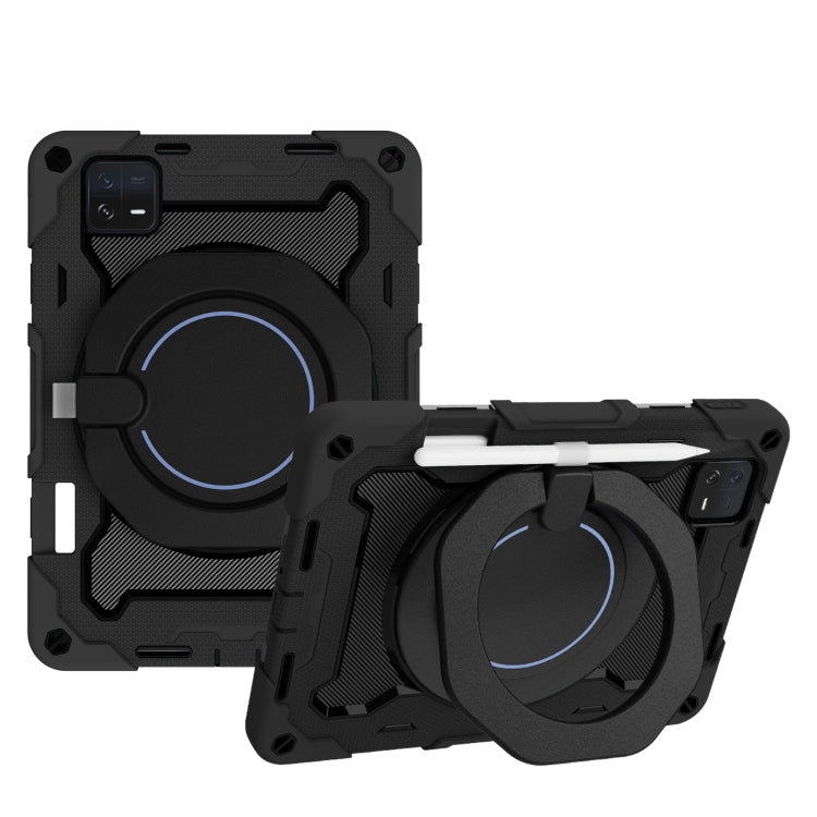 Armor Portable Rotating Ring Holder Silicone Tablet Case, For Redmi Pad 2 SE 9.7 inch 2026, For Redmi Pad Pro 12.1 / Pad 2 Pro, For Xiaomi Redmi Pad SE, For Xiaomi Pad 6/6 Pro