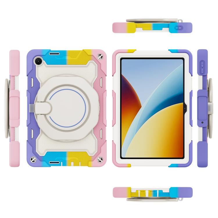 Armor Portable Rotating Ring Holder Silicone Tablet Case, For Redmi Pad 2 SE 9.7 inch 2026, For Redmi Pad Pro 12.1 / Pad 2 Pro, For Xiaomi Redmi Pad SE, For Xiaomi Pad 6/6 Pro