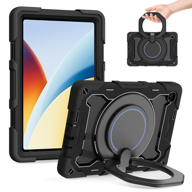 Armor Portable Rotating Ring Holder Silicone Tablet Case, For Redmi Pad 2 SE 9.7 inch 2026, For Redmi Pad Pro 12.1 / Pad 2 Pro, For Xiaomi Redmi Pad SE, For Xiaomi Pad 6/6 Pro