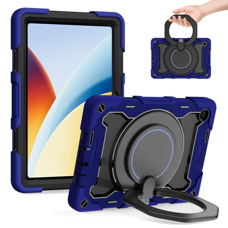 Armor Portable Rotating Ring Holder Silicone Tablet Case, For Redmi Pad 2 SE 9.7 inch 2026, For Redmi Pad Pro 12.1 / Pad 2 Pro, For Xiaomi Redmi Pad SE, For Xiaomi Pad 6/6 Pro