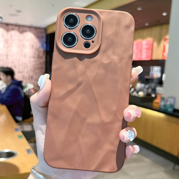Frosted Wrinkles Texture TPU Phone Case, For iPhone 16 Pro Max, For iPhone 16 Pro, For iPhone 16 Plus, For iPhone 16, For iPhone 15 Pro Max, For iPhone 15 Pro, For iPhone 15 Plus, For iPhone 15