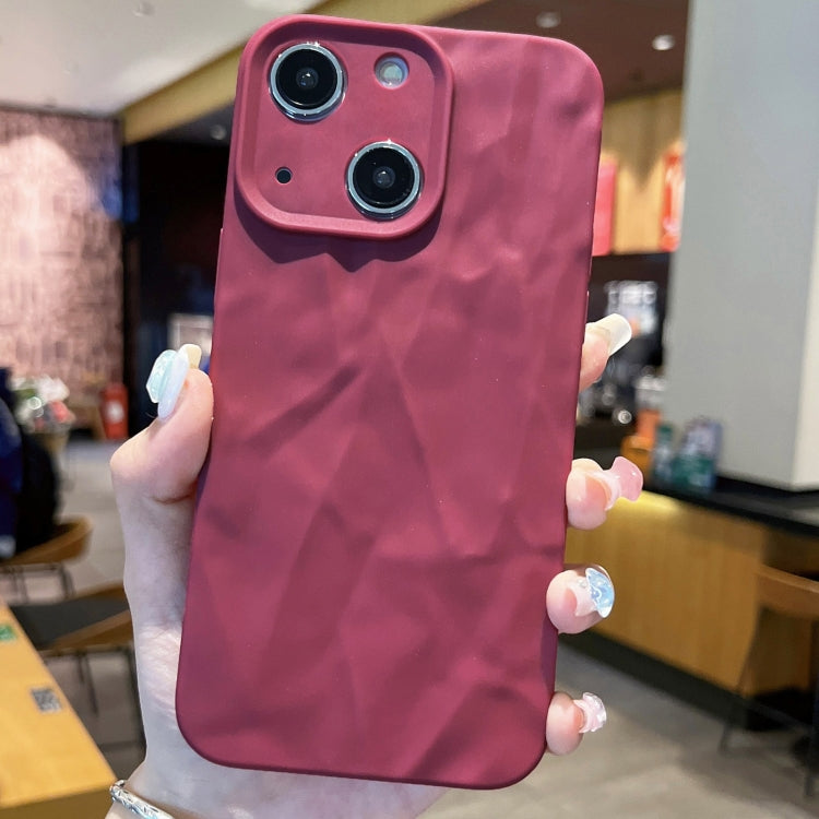 Frosted Wrinkles Texture TPU Phone Case, For iPhone 16 Pro Max, For iPhone 16 Pro, For iPhone 16 Plus, For iPhone 16, For iPhone 15 Pro Max, For iPhone 15 Pro, For iPhone 15 Plus, For iPhone 15