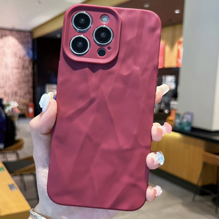 Frosted Wrinkles Texture TPU Phone Case, For iPhone 16 Pro Max, For iPhone 16 Pro, For iPhone 16 Plus, For iPhone 16, For iPhone 15 Pro Max, For iPhone 15 Pro, For iPhone 15 Plus, For iPhone 15
