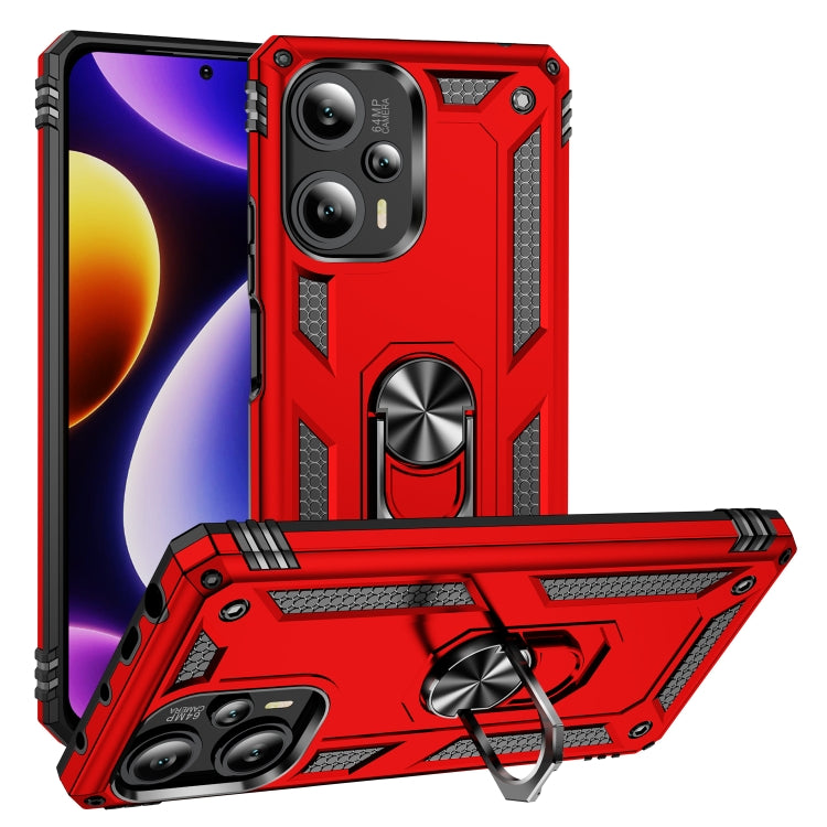 Shockproof TPU + PC Phone Case with Holder, For Xiaomi Redmi Note 13 Pro+ 5G, For Xiaomi Redmi Note 13 Pro 5G, For Xiaomi Poco F5 5G / Redmi Note 12 Turbo 5G