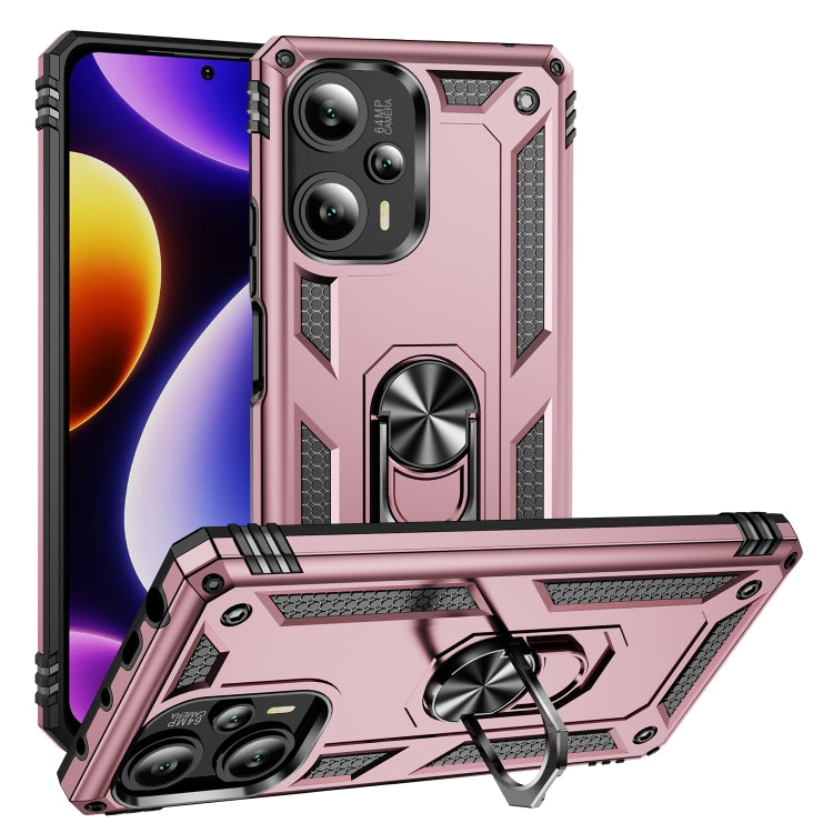 Shockproof TPU + PC Phone Case with Holder, For Xiaomi Redmi Note 13 Pro+ 5G, For Xiaomi Redmi Note 13 Pro 5G, For Xiaomi Poco F5 5G / Redmi Note 12 Turbo 5G