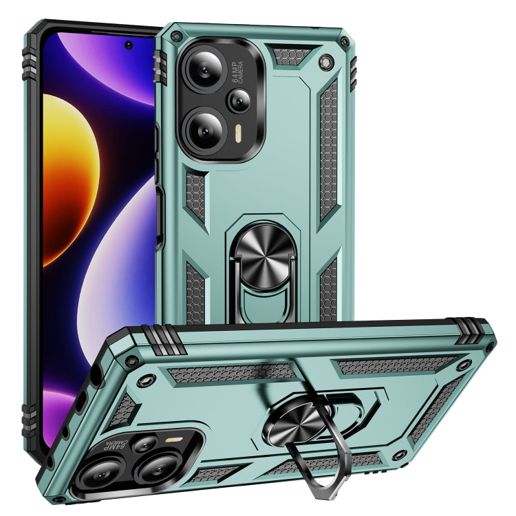 Shockproof TPU + PC Phone Case with Holder, For Xiaomi Redmi Note 13 Pro+ 5G, For Xiaomi Redmi Note 13 Pro 5G, For Xiaomi Poco F5 5G / Redmi Note 12 Turbo 5G