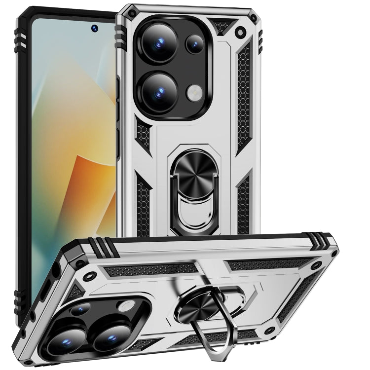 Shockproof TPU + PC Phone Case with Holder, For Xiaomi Redmi A3 4G, For Xiaomi Redmi Note 13 Pro 4G, For Xiaomi Redmi Note 13 4G, For Xiaomi Redmi 13C 4G/5G, For Xiaomi 14 Pro, For Xiaomi 14, For Xiaomi Redmi Note 13 5G