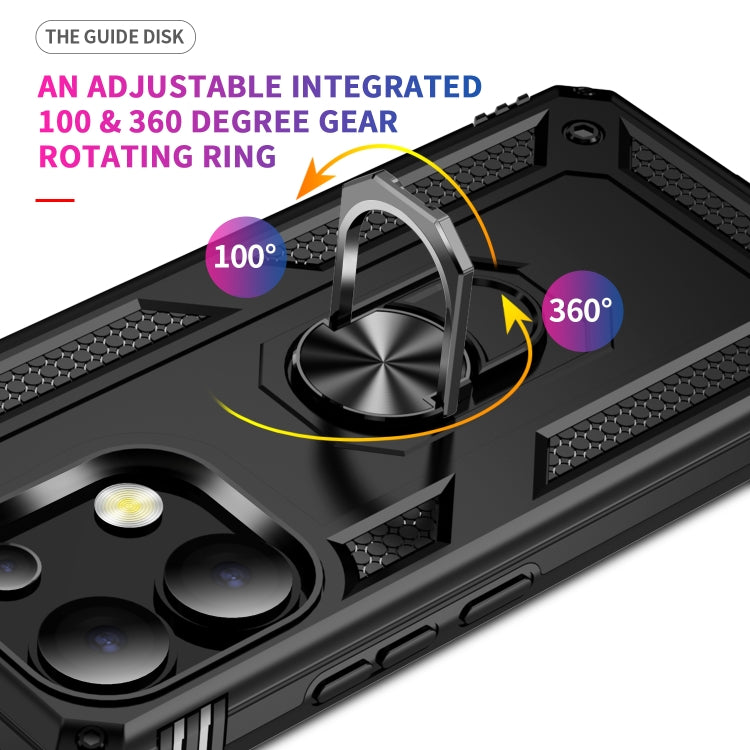 Shockproof TPU + PC Phone Case with Holder, For Xiaomi Redmi Note 13 Pro+ 5G, For Xiaomi Redmi Note 13 Pro 5G, For Xiaomi Poco F5 5G / Redmi Note 12 Turbo 5G