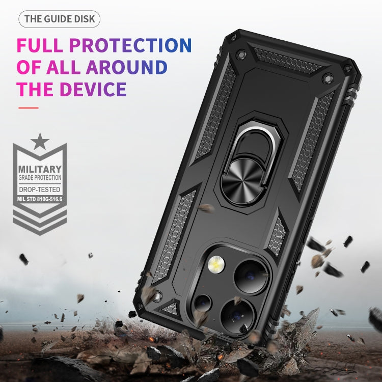 Shockproof TPU + PC Phone Case with Holder, For Xiaomi Redmi Note 13 Pro+ 5G, For Xiaomi Redmi Note 13 Pro 5G, For Xiaomi Poco F5 5G / Redmi Note 12 Turbo 5G