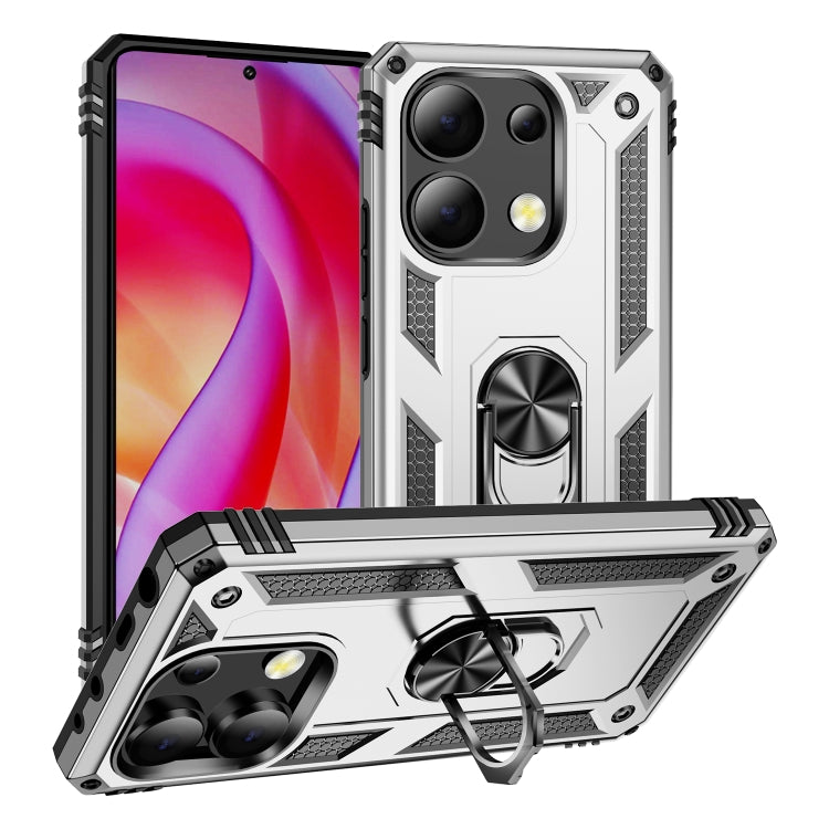 Shockproof TPU + PC Phone Case with Holder, For Xiaomi Redmi Note 13 Pro+ 5G, For Xiaomi Redmi Note 13 Pro 5G, For Xiaomi Poco F5 5G / Redmi Note 12 Turbo 5G