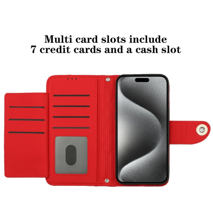 Rhombic Texture Flip Leather Phone Case with Lanyard, For iPhone 14 Pro Max, For iPhone SE 2022 / 2020 / 8 / 7, For iPhone 13 Pro Max, For iPhone 13 Pro, For iPhone 13, For iPhone 12 / 12 Pro, For iPhone 12 Pro Max, For iPhone 11 Pro Max