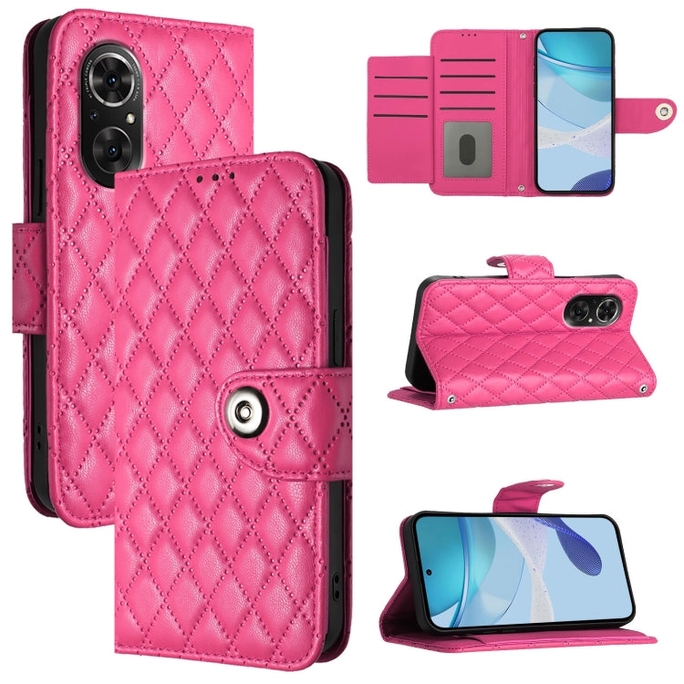 Rhombic Texture Flip Leather Phone Case with Lanyard, For Honor 50 Pro / Huawei nova 9 Pro, For Honor 50 SE / Huawei nova 9 SE, For Honor 20 / 20 Pro / 20S, For Honor 9X 4G Global