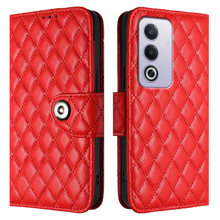 Rhombic Texture Flip Leather Phone Case with Lanyard, For OPPO A3 Pro 5G Global, For OPPO A38 4G / A18 4G, For OPPO Reno10 / Reno10 Pro Global, For OPPO A78 5G / A58 5G, For OPPO A17, For OPPO A32 2020 4G / A53 2020 4G, For OPPO A53s 4G / A33 2020 4G  ...
