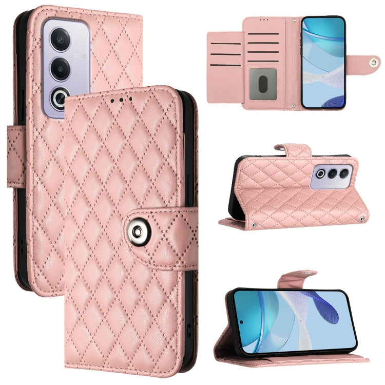 Rhombic Texture Flip Leather Phone Case with Lanyard, For OPPO A3 Pro 5G Global, For OPPO A38 4G / A18 4G, For OPPO Reno10 / Reno10 Pro Global, For OPPO A78 5G / A58 5G, For OPPO A17, For OPPO A32 2020 4G / A53 2020 4G, For OPPO A53s 4G / A33 2020 4G  ...