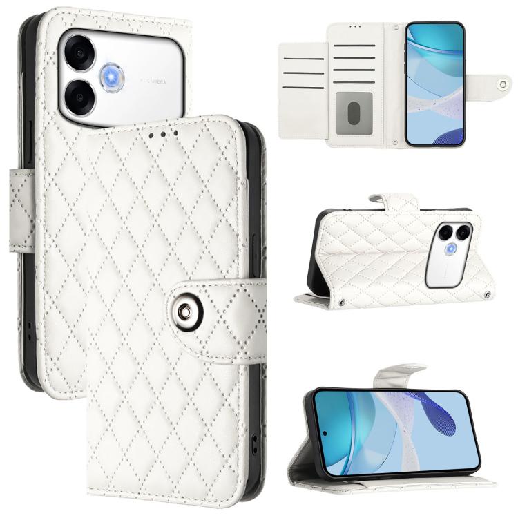 Rhombic Texture Flip Leather Phone Case with Lanyard, For OPPO Reno16 F / Reno16 FS 5G, For OPPO Reno16 / Reno16 Pro 5G Global, For OPPO Find X9s Pro 5G, For OPPO Find X9 Ultra, For OPPO A6s Pro 4G, For OPPO Find X9, For OPPO A6 GT 5G                  ...