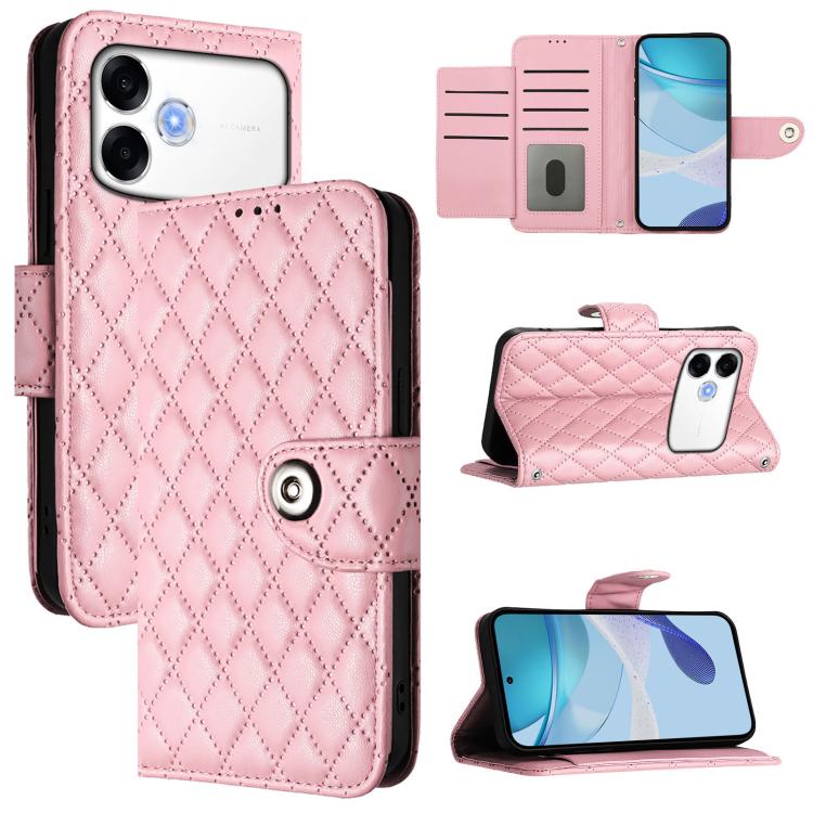 Rhombic Texture Flip Leather Phone Case with Lanyard, For OPPO Reno16 F / Reno16 FS 5G, For OPPO Reno16 / Reno16 Pro 5G Global, For OPPO Find X9s Pro 5G, For OPPO Find X9 Ultra, For OPPO A6s Pro 4G, For OPPO Find X9, For OPPO A6 GT 5G                  ...