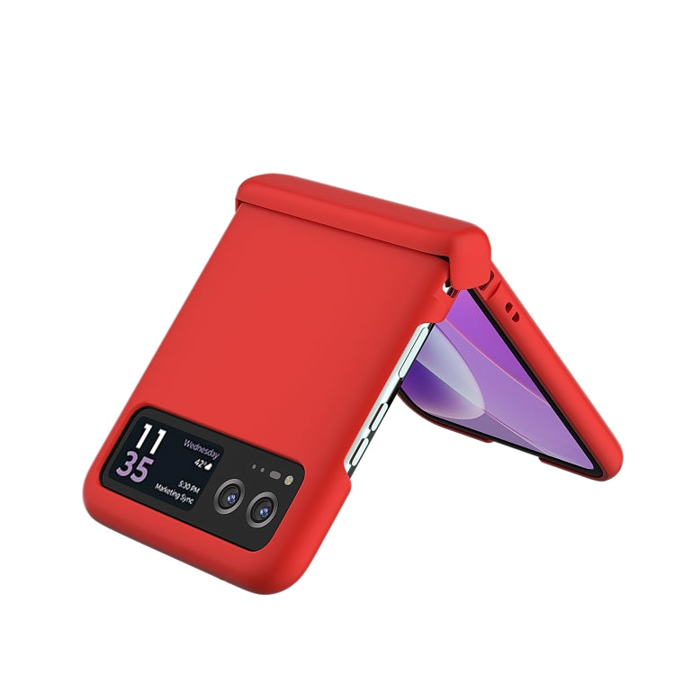 3 in 1 Skin Feel PC Phone Case with Hinge, For Motorola Razr 40