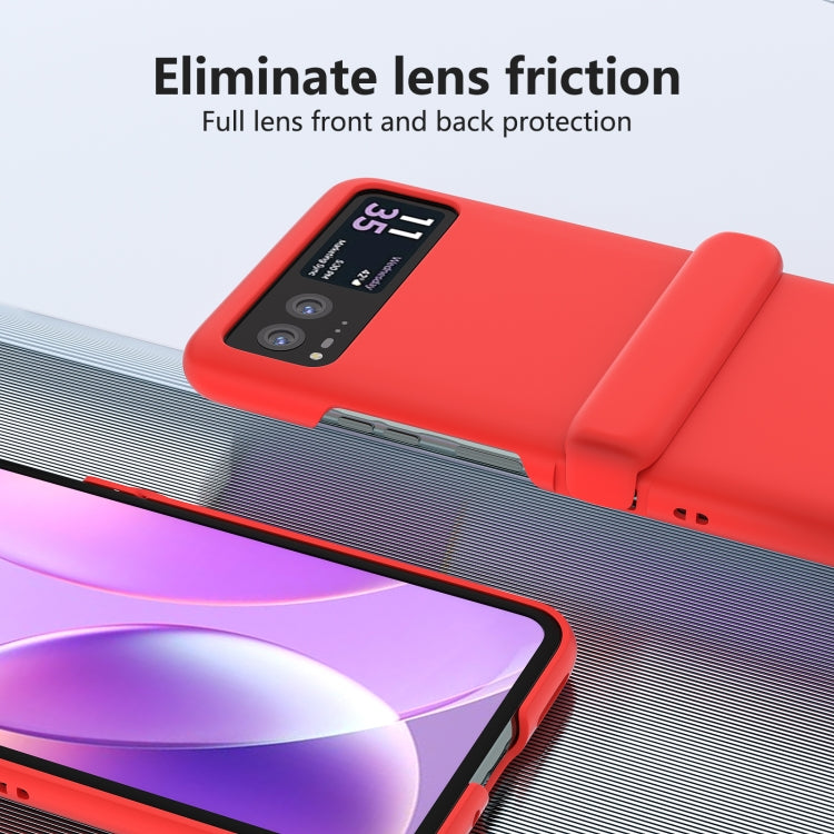 3 in 1 Skin Feel PC Phone Case with Hinge, For Motorola Razr 40