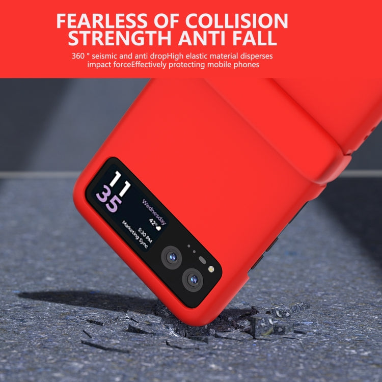 3 in 1 Skin Feel PC Phone Case with Hinge, For Motorola Razr 40