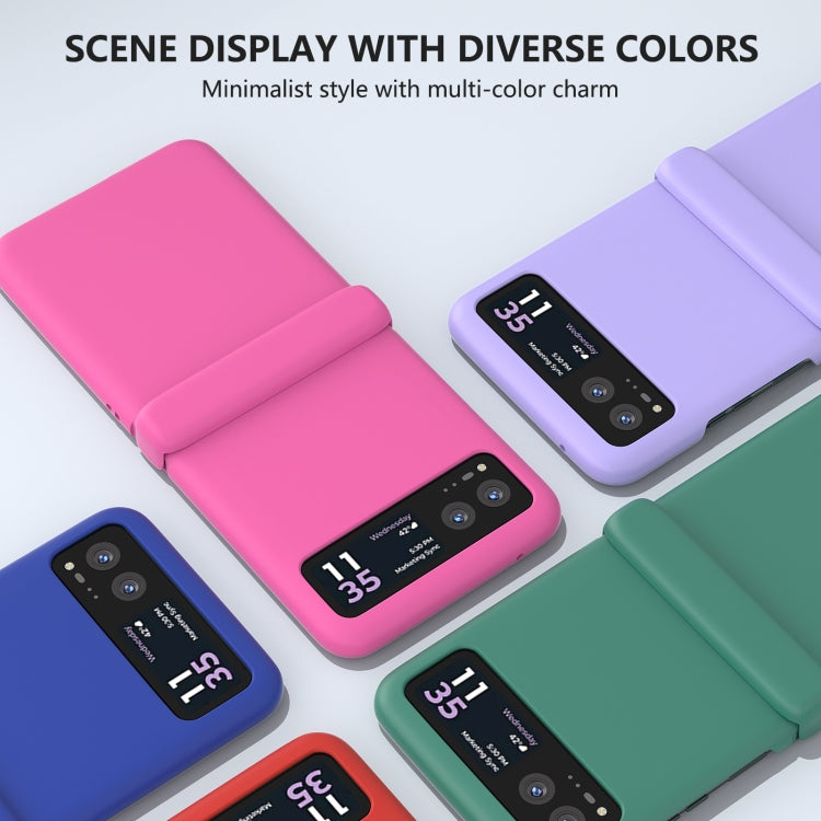3 in 1 Skin Feel PC Phone Case with Hinge, For Motorola Razr 40