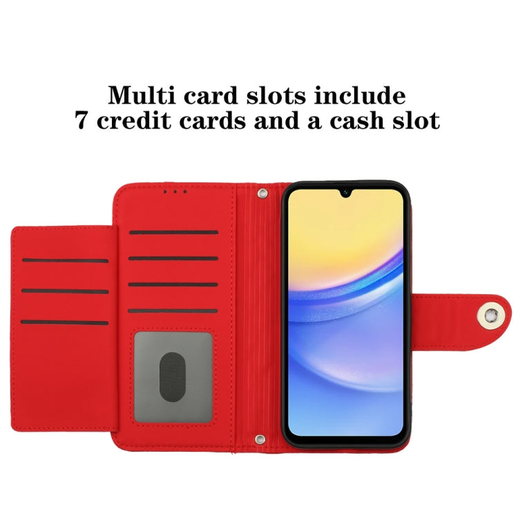 Rhombic Texture Flip Leather Phone Case with Lanyard, For Samsung Galaxy A25 5G, For Samsung Galaxy S23 FE 5G, For Samsung Galaxy A24 4G, For Samsung Galaxy A14 4G / 5G, For Samsung Galaxy A34, For Samsung Galaxy A54, For Samsung Galaxy A04e           ...