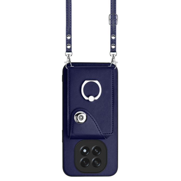 Organ Card Bag Ring Holder Phone Case with Long Lanyard, For OPPO A5 4G / F29 5G, For OPPO Find X8s+, For OPPO Find X8s, For OPPO Find X8 Ultra, For OPPO A5 Energy / A5 Pro Global, For OPPO A3 Pro Global / A3 Energy, For OPPO Reno12 Pro Global         ...