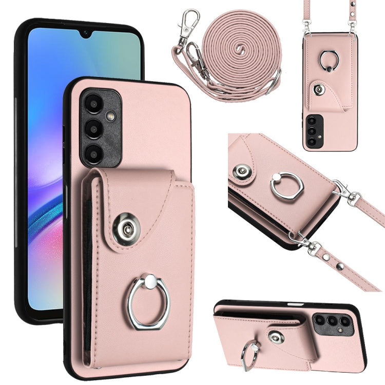 Organ Card Bag Ring Holder Phone Case with Long Lanyard, For Samsung Galaxy A55, For Samsung Galaxy A35, For Samsung Galaxy S24 Ultra 5G, For Samsung Galaxy S24+ 5G, For Samsung Galaxy S24 5G, For Samsung Galaxy A15 4G, For Samsung Galaxy A05          ...