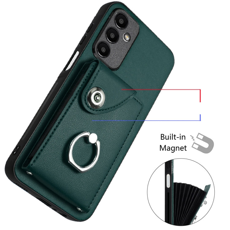 Organ Card Bag Ring Holder Phone Case with Long Lanyard, For Samsung Galaxy A25 5G, For Samsung Galaxy S23 FE 5G, For Samsung Galaxy A24 4G, For Samsung Galaxy A04e/M04/F04 4G, For Samsung Galaxy A34 5G, For Samsung Galaxy A54 5G                       ...