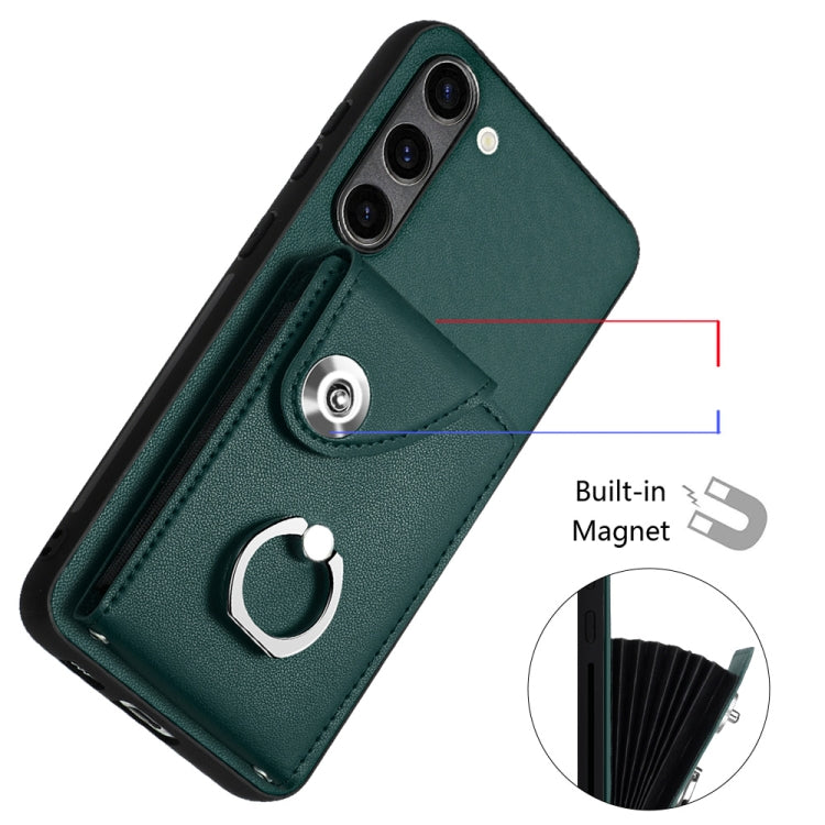 Organ Card Bag Ring Holder Phone Case with Long Lanyard, For Samsung Galaxy S23 5G, For Samsung Galaxy A14 5G, For Samsung Galaxy A04 4G, For Samsung Galaxy A13 5G / A04s, For Samsung Galaxy S20 FE, For Samsung Galaxy A23 165.4mm                       ...