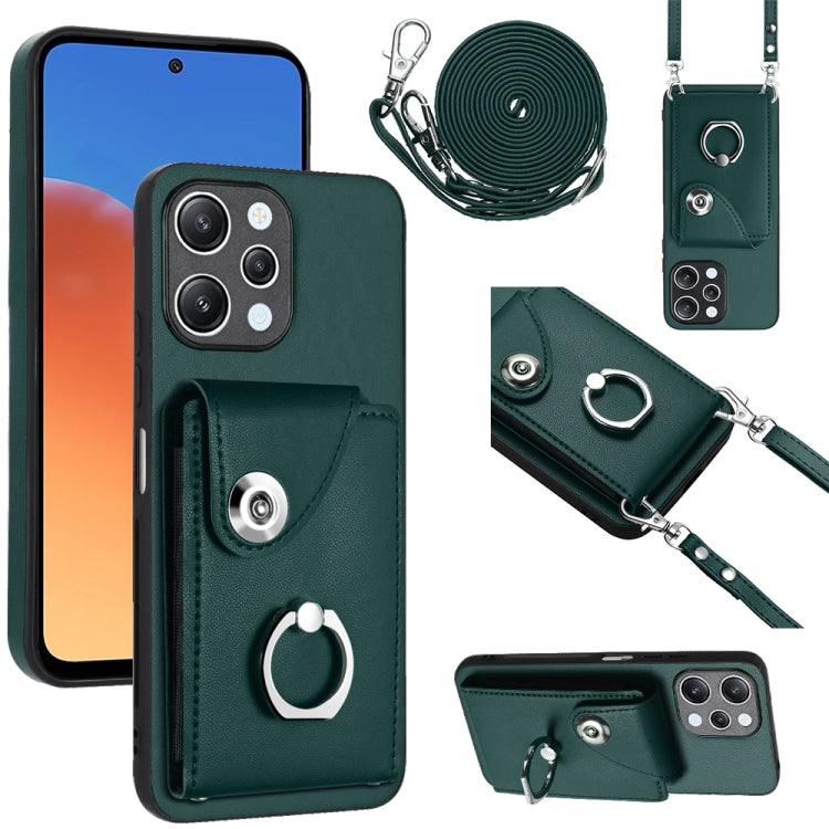 Organ Card Bag Ring Holder Phone Case with Long Lanyard, For Xiaomi Redmi Note 12 Turbo, For Xiaomi Redmi K60 / K60 Pro, For Xiaomi Redmi Note 12S 4G Global, For Xiaomi Redmi 12 4G Global, For Xiaomi Redmi Note 12 Pro+ 5G Global                        ...