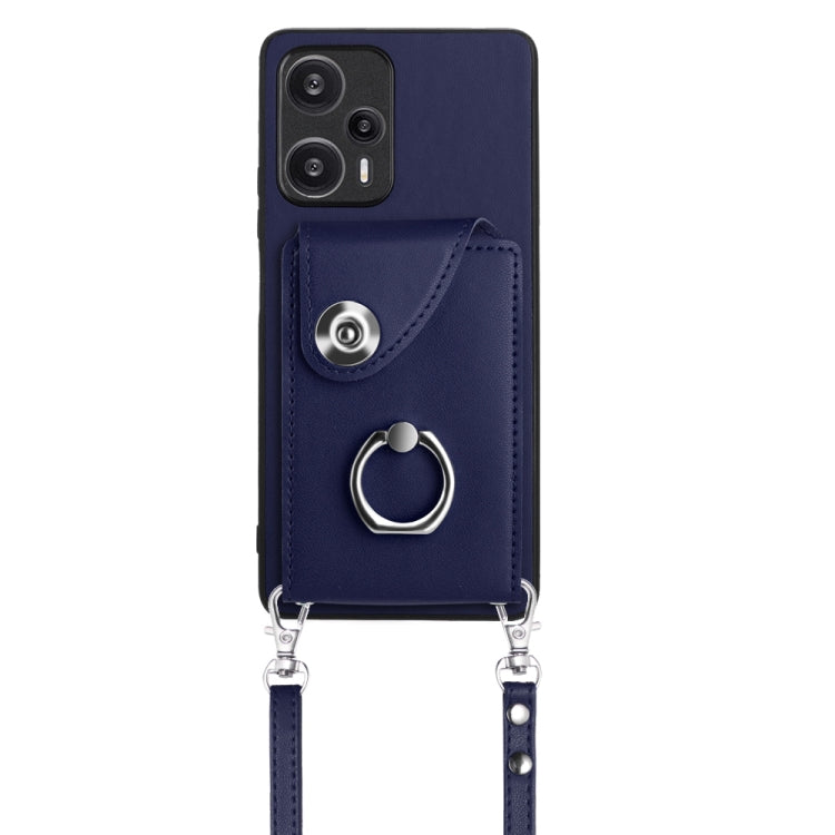 Organ Card Bag Ring Holder Phone Case with Long Lanyard, For Xiaomi Redmi Note 12 Turbo, For Xiaomi Redmi K60 / K60 Pro, For Xiaomi Redmi Note 12S 4G Global, For Xiaomi Redmi 12 4G Global, For Xiaomi Redmi Note 12 Pro+ 5G Global                        ...