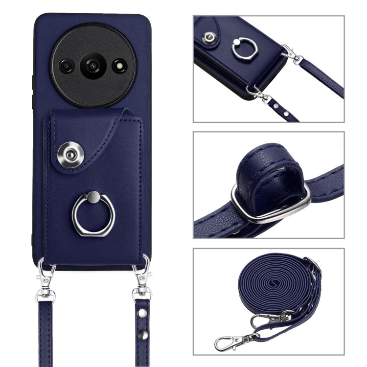 Organ Card Bag Ring Holder Phone Case with Long Lanyard, For Xiaomi Redmi A3 4G, For Xiaomi Redmi Note 13 Pro 4G Global, For Xiaomi Redmi Note 13 4G Global, For Xiaomi Redmi 13C 5G / Redmi 13R, For Xiaomi Redmi 13C 4G / Poco C65                        ...