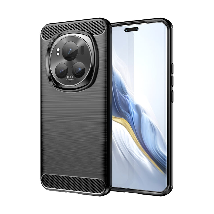 Carbon Fiber Brushed Texture TPU Phone Case, For Honor 200 Smart, For Honor Play 60 Plus, For Honor Magic 6 Pro, For Honor Magic 6, For Honor 90 Smart