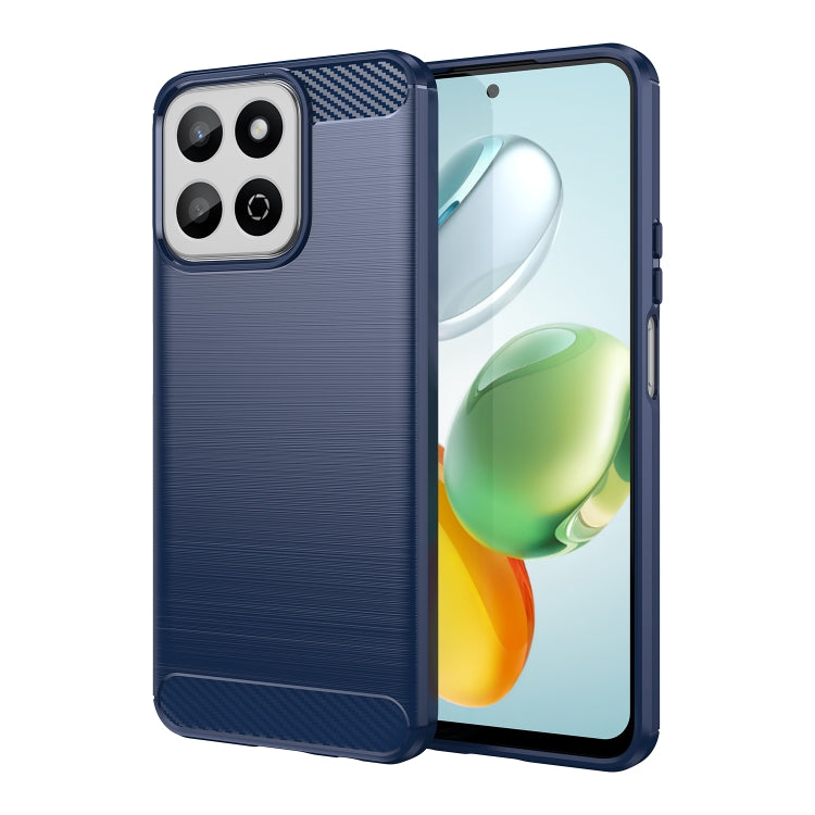 Carbon Fiber Brushed Texture TPU Phone Case, For Honor 200 Smart, For Honor Play 60 Plus, For Honor Magic 6 Pro, For Honor Magic 6, For Honor 90 Smart