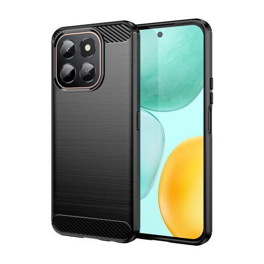 Carbon Fiber Brushed Texture TPU Phone Case, For Honor X6c 4G, For Honor 400 Pro Global 160.8mm, For Honor 400 Lite Global, For Honor 400 Global 156.5mm, For Honor 300 Ultra, For Honor 300 Pro, For Honor 300, For Honor Magic7 Pro, For Honor Magic7     ...