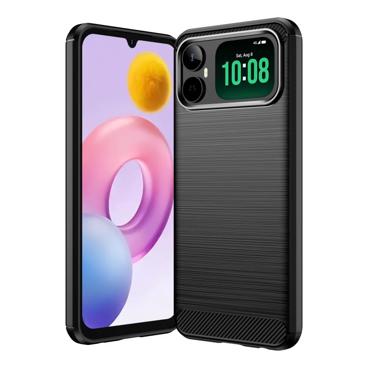 Carbon Fiber Brushed Texture TPU Phone Case, For Honor 200 Smart, For Honor Play 60 Plus, For Honor Magic 6 Pro, For Honor Magic 6, For Honor Play20A 4G, For Honor 90 Smart