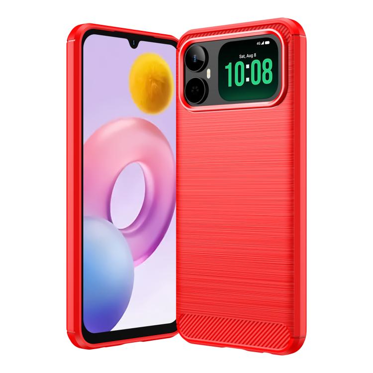 Carbon Fiber Brushed Texture TPU Phone Case, For Honor 200 Smart, For Honor Play 60 Plus, For Honor Magic 6 Pro, For Honor Magic 6, For Honor Play20A 4G, For Honor 90 Smart