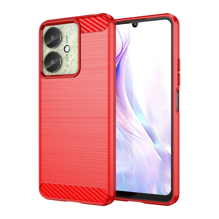 Brushed Texture Carbon Fiber TPU Phone Case, For Xiaomi Redmi A3, For Xiaomi Poco M6 5G, For Xiaomi Redmi Note 13 Pro 4G Global, For Xiaomi Redmi Note 13 4G Global, For Xiaomi Redmi 13R 5G, For Xiaomi 14 Ultra, For Xiaomi Redmi 13C 4G                  ...