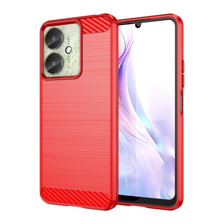 Brushed Texture Carbon Fiber TPU Phone Case, For Xiaomi Redmi A3, For Xiaomi Poco M6 5G, For Xiaomi Redmi Note 13 Pro 4G Global, For Xiaomi Redmi Note 13 4G Global, For Xiaomi Redmi 13R 5G, For Xiaomi 14 Ultra, For Xiaomi Redmi 13C 4G                  ...