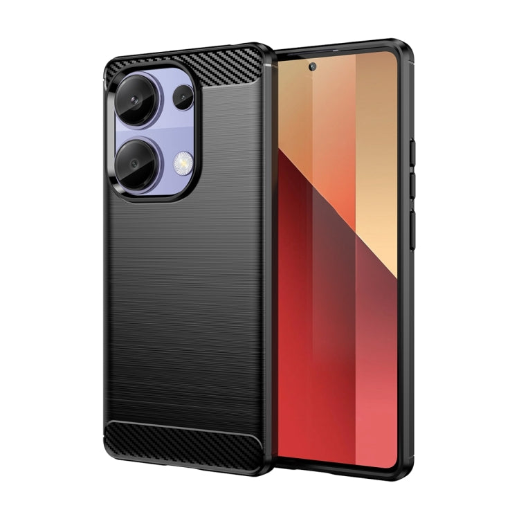 Brushed Texture Carbon Fiber TPU Phone Case, For Xiaomi Redmi A3, For Xiaomi Poco M6 5G, For Xiaomi Redmi Note 13 Pro 4G Global, For Xiaomi Redmi Note 13 4G Global, For Xiaomi Redmi 13R 5G, For Xiaomi 14 Ultra, For Xiaomi Redmi 13C 4G                  ...