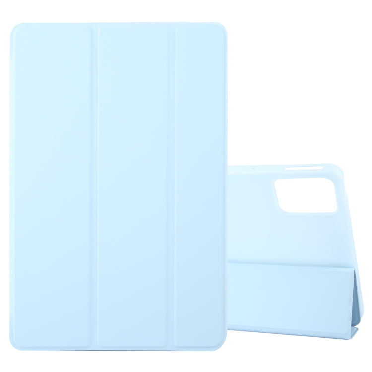 Tri-fold Silicone Leather Tablet Case, For Lenovo Tab P12 12.7 2025, For Lenovo Tab M11/ Xiaoxin Pad 11 2024