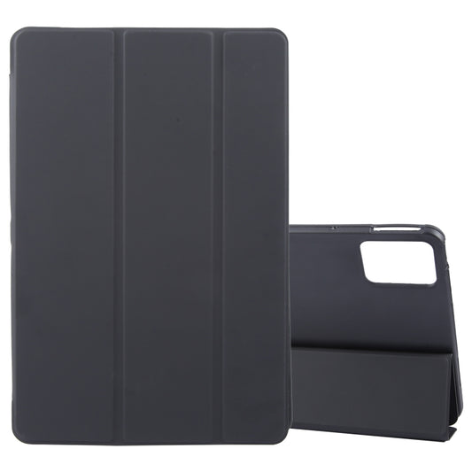 Tri-fold Silicone Leather Tablet Case, For Lenovo Tab P12 12.7 2025, For Lenovo Tab M11/ Xiaoxin Pad 11 2024
