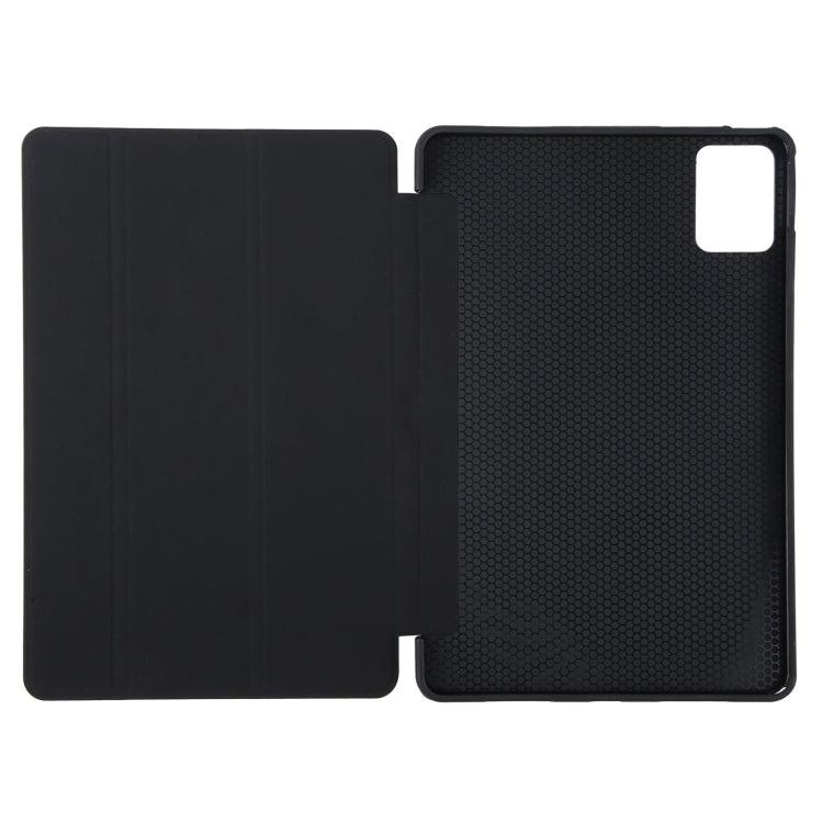 Tri-fold Silicone Leather Tablet Case, For Lenovo Tab P12 12.7 2025, For Lenovo Tab M11/ Xiaoxin Pad 11 2024