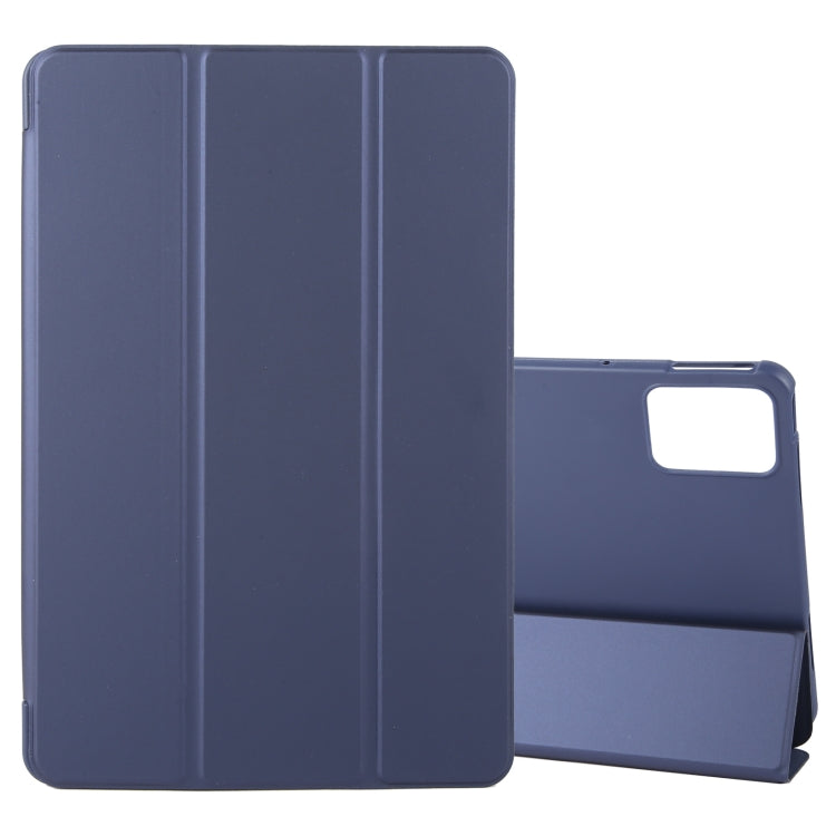 Tri-fold Silicone Leather Tablet Case, For Lenovo Tab P12 12.7 2025, For Lenovo Tab M11/ Xiaoxin Pad 11 2024