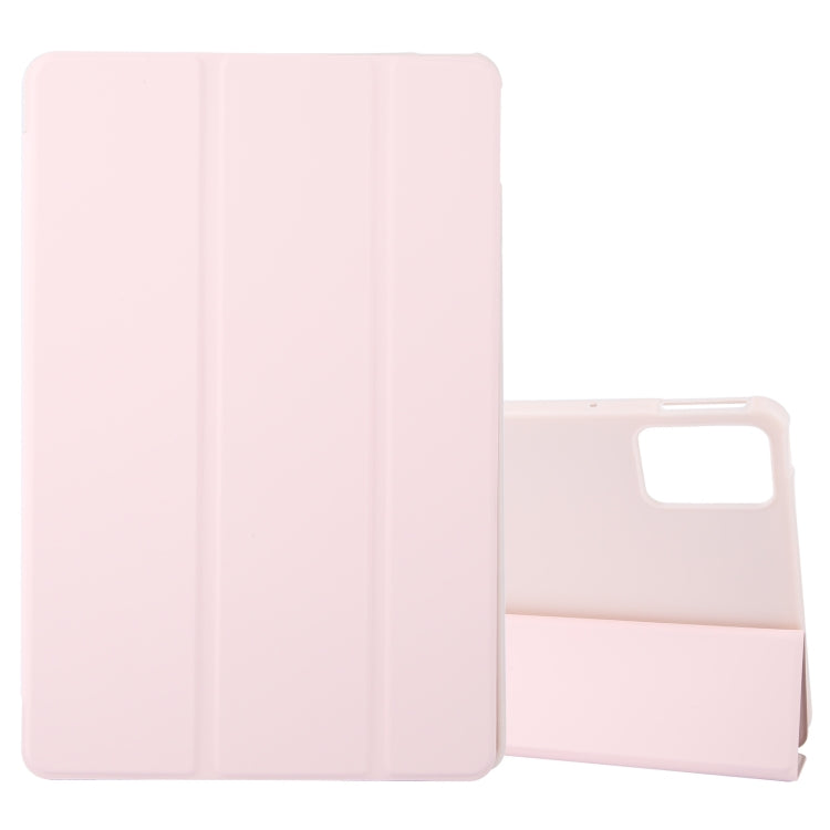 Tri-fold Silicone Leather Tablet Case, For Lenovo Tab P12 12.7 2025, For Lenovo Tab M11/ Xiaoxin Pad 11 2024